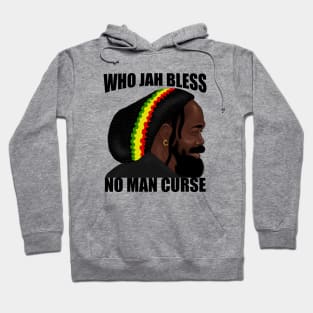 Who Jah Bless Rasta Reggae Rastafari Hoodie